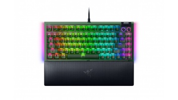 Razer BlackWidow V4 75% | Mechanical Gaming keyboard | Wired | US | Phantom Green Edition | Razer Mechanical Switches (Tactile)
