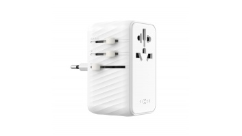 Fixed | Voyager 85W travel adapter for EU, UK and USA/AUS, with 4xUSB-C and 1xUSB output | Adapter