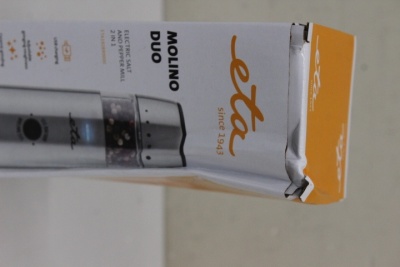 SALE OUT. SALE OUT. ETA | Spice grinder | ETA192890000 | Grinder | Housing material Stainless steel | DAMAGED PACKAGING