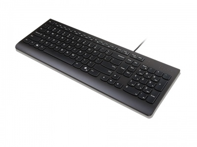 Lenovo Essential | Keyboard | Wired | Nordic | Black