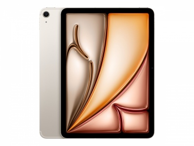 Apple | iPad Air Wi-Fi + Cellular | 11 " | Starlight | IPS | 2360 x 1640 pixels | Apple M3 | 8 GB | 512 GB | 3G | 4G | 5G | Wi-Fi | Front camera | 12 MP | Rear camera | 12 MP | Bluetooth | 5.3 | iPadOS | USB-C charging cable