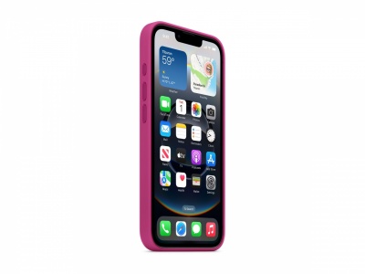 Apple iPhone 16e Silicone Case – Fuchsia | Apple