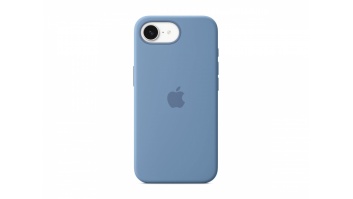 Apple iPhone 16e Silicone Case – Winter Blue | Apple