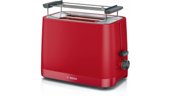 Bosch Compact Toaster | TAT3M124 MyMoment | Number of slots 2 | Housing material Plastic | Red