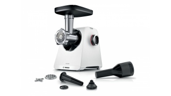 Bosch MFWS607W Meat mincer, Power 2100 W, White