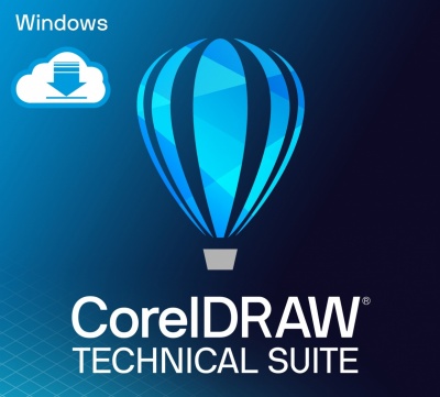 Corel CorelDRAW Technical Suite 2025 3D CAD Business Perpetual License (incl. 1 Yr CorelSure Maintenance)(1-4)