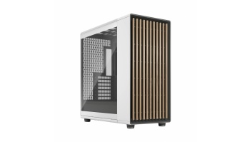 Fractal Design Computer Case | North XL | Chalk White TG Clear | ATX | Power supply included No