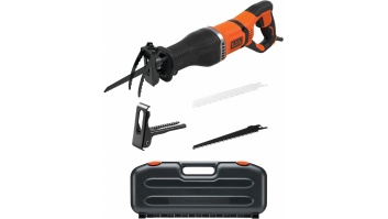 BLACK & DECKER | Reciprocating Saw with Kit Box | BES301K-QS | 750 W