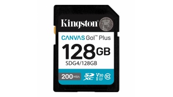 Kingston | Canvas Go! Plus | 128 GB | SD | Flash memory class Class 10, UHS-I, U3, V30