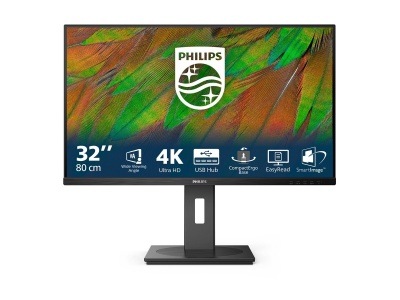 Philips | 32B1N3800/00 | 32 " | VA | 16:9 | 60 Hz | 4 ms | 3840 x 2160 pixels | 350 cd/m² | HDMI ports quantity 2 | Black