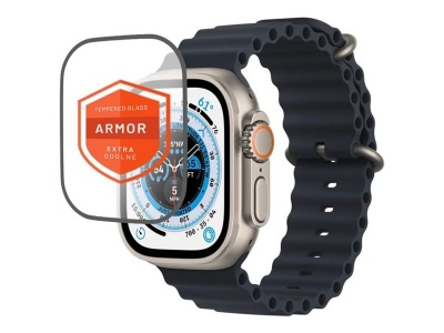 Fixed | Armor Tempered Glass for Apple Watch Ultra 49mm/Ultra 2 49mm | Black