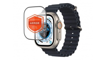 Fixed | Armor Tempered Glass for Apple Watch Ultra 49mm/Ultra 2 49mm | Black