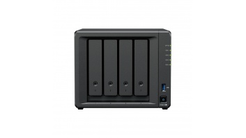 Synology NAS | DS925+ | AMD Ryzen | V1500B | Processor frequency 2.2 GHz | 4 GB | DDR4 ECC SODIMM | Black