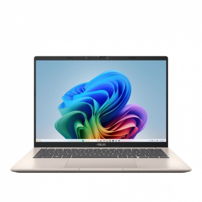Asus Vivobook 14 X1407QA-LY045W | Platinum Gold | 14 " | IPS | WUXGA | 1920 x 1200 pixels | Anti-glare | Snapdragon X | X1 26 100 | 16 GB | LPDDR5X | Solid-state drive capacity 512 GB | Qualcomm Adreno GPU | Windows 11 Home | 802.11ax | Bluetooth version 