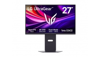 LG | 27G850A-B | 27 " | IPS | UHD | 240 Hz | 1 ms | 3840 x 2160 pixels | HDMI ports quantity 2 | Black