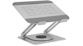 Raidsonic Laptop stands IB-NH300-R | Ergonomic positioning, Rotatable design | 17 " | Silver