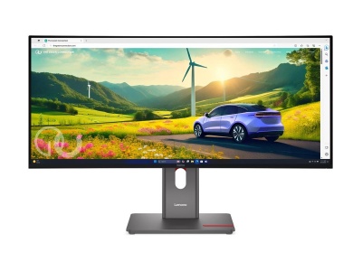 Lenovo | ThinkVision | P34WD-40 | 34 " | IPS | 21:9 | 120 Hz | 4 ms | 3440x1440 pixels | 350 cd/m² | HDMI ports quantity 1 | Eclipse black | Warranty 36 month(s)