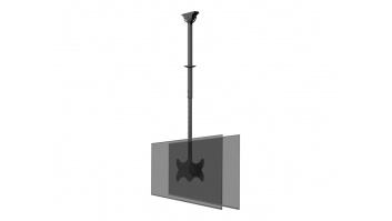 Neomounts CL35-340BL22 Dual Monitor/TV Mount Ceiling | Adjustable Height, Rotate, Tilt, Swivel | 23-42 " | Maximum weight (capacity) 45 kg | Black