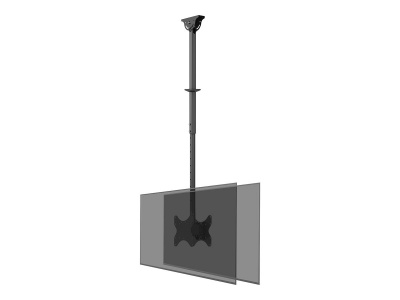 Neomounts CL35-340BL22 Dual Monitor/TV Mount Ceiling | Adjustable Height, Rotate, Tilt, Swivel | 23-42 " | Maximum weight (capacity) 45 kg | Black