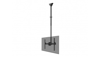 Neomounts CL35-440BL16L Monitor/TV Mount Ceiling | Adjustable Height, Rotate, Tilt, Swivel | 37-70 " | Maximum weight (capacity) 50 kg | Black