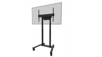 Neomounts Floor stand | FL55-875BL1 TV trolley | Adjustable Height | 55-100 " | Maximum weight (capacity) 110 kg | Black