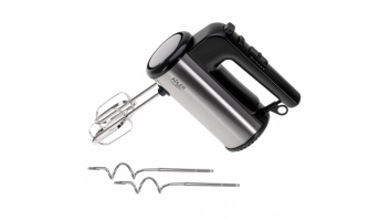 Adler Hand mixer | AD 4232 | Hand Mixer | 900 W | Number of speeds 5 | Turbo mode | Black/Stainless Steel