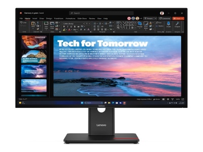 Lenovo | ThinkVision | T27QD-40 | 27 " | IPS | 16:9 | 120 Hz | 4 ms | 2560 x 1440 pixels | 350 cd/m² | HDMI ports quantity 1 | Eclipse black | Warranty 36 month(s)