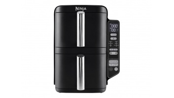 NINJA Double Stack Vertical Air Fryer with 2 Stacking Drawers | SL300EU | Power 2470 W | Capacity 7.6 L | Black