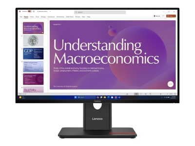 Lenovo | ThinkVision T24D-40 | 23.8 " | IPS | 16:9 | 120 Hz | 4 ms | 1920 x 1080 pixels | 250 cd/m² | HDMI ports quantity 1 | Eclipse Black | Warranty 36 month(s)