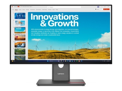 Lenovo | ThinkVision P24QD-40 | 23.8 " | IPS | 16:9 | 120 Hz | 6 ms | 2560 x 1440 pixels | 300 cd/m² | HDMI ports quantity 1 | Eclipse Black | Warranty 36 month(s)