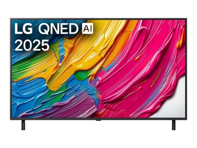 LG 55QNED80A3A | 55 | Smart TV | webOS | UHD | Black