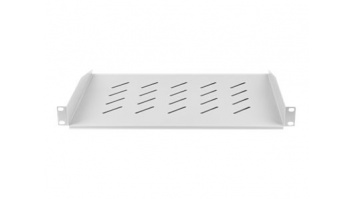 Lanberg 19" fixed shelf 1U/483x315mm, max load capacity up to 25kg | AK-1008-S | Grey