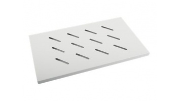 Lanberg 19" fixed shelf 1U/486x270mm, max load capacity up to 120kg | AK-1001-S | Grey