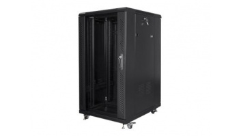 Lanberg | Rack cabinet 19" free-standing 22U/600x800 (flat pack) | FF01-6822-12B | Black