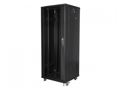 Lanberg | Rack cabinet 19" free-standing 32U/600x600 (flat pack) | FF01-6632-12B | Black