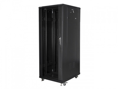 Lanberg | Rack cabinet 19" free-standing 32U/600x800 (flat pack) | FF01-6832-12B | Black