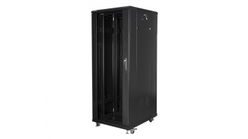 Lanberg | Rack cabinet 19" free-standing 32U/600x800 (flat pack) | FF01-6832-12B | Black