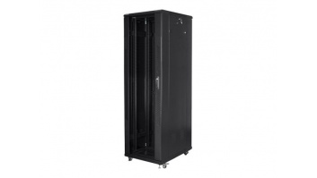 Lanberg | Rack cabinet 19" free-standing 42U/600x1000 (flat pack) | FF01-6042-12B | Black