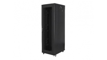 Lanberg | Rack cabinet 19" free-standing 42U/800x800 (flat pack) with mesh door | FF01-8842-23B | Black