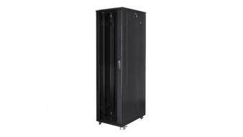 Lanberg | Rack cabinet 19" free-standing 47U/800x1000 (flat pack) | FF01-8047-12B | Black