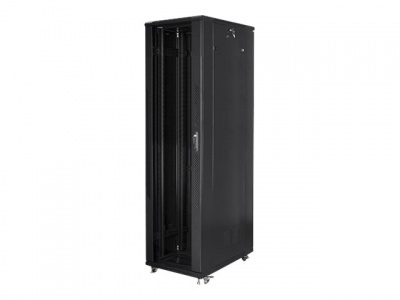 Lanberg | Rack cabinet 19" free-standing 47U/800x1000 (flat pack) | FF01-8047-12B | Black
