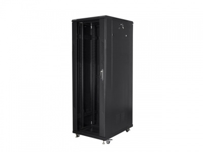 Lanberg | Rack cabinet 19" free-standing 47U/800x800 (flat pack) | FF01-8847-12B | Black