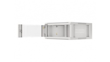 Lanberg | Rack cabinet 19" wall-mounted 4U 600 fast assembly (flat pack) | WFFA-5604-10S | Grey