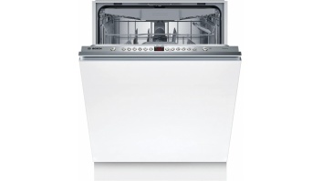Bosch Dishwasher | SMV46KX12E | Built-in | Width 60 cm | Number of place settings 13 | Number of programs 6 | Energy efficiency class E | AquaStop function | White