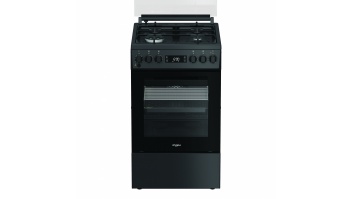 Whirlpool Cooker | W5G8LMSWTA | Hob type Gas | Oven type Electric | Anthracite | Width 50 cm | Depth 60 cm | 60 L