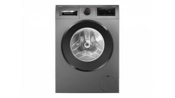 Bosch Washing Machine | WGG244RFSN | Energy efficiency class A | Front loading | Washing capacity 9 kg | 1400 RPM | Depth 59 cm | Width 59.8 cm | Display | LED | Grey