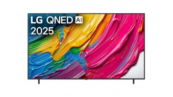 LG QNED AI 4K TV | 86QNED80A3A | 86 | Smart TV | webOS 25 | UHD | Black