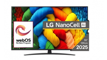LG 55NANO81A3A | 55 | Smart TV | webOS 25 | UHD