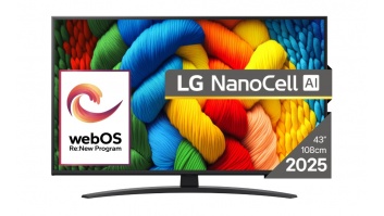 LG 43NANO81A3A | 43 | Smart TV | webOS 25 | UHD
