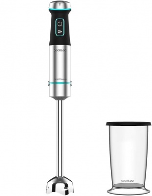 Cecotec | Hand Blender | Power TitanBlack 1200 XL | Hand Blender | 1200 W | Number of speeds Adjustable | Turbo mode | Stainless steel